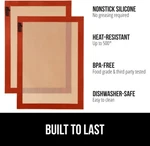 Gridmann KITCH-MAT-SB12 02 Silicone Baking Count. Fixed Price $9.99.