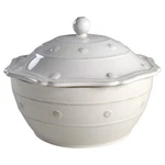 Juliska Ceramics Berry And Thread Whitewash Quart Round Casserole Dish 8340066. Fixed Price $129.95.