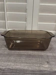 Pyrex Vintage Amber Brown Glass Bread/ Loaf Pan Baking Dish. Fixed Price $14.99.