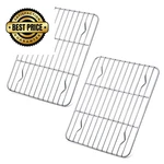 P&p Chef Cooling Baking Rack Pack Of 2, Stainless Steel 9.7" X 7.3", Silver. Fixed Price $22.98.