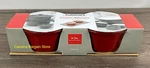 Cuisinart Chef's Classic, Ceramic Bakeware, Set Of Two 9 Oz. Ramekins, Red. Fixed Price $16.99.
