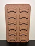 Trudeau Silicone, Set Of 2, 12-CAVITY Dog Bone Molds, 05119223. Fixed Price $8.39.