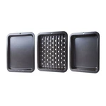 Range Kleen 3 Piece Bakeware Toaster Oven Set 8 Inches By 10. Fixed Price $35.74.