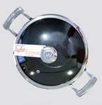 Mario Batali/dansk Light Cast Iron Non-stick 4-QT Casserole W/ Glass Lid New. Fixed Price $93.00.