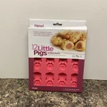 New Mobi 12 Little Pigs Blankets Silicone Baking Mold. Fixed Price $9.73.