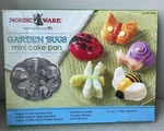 New Nordic Ware Garden Mini Cake Pan Aluminum Bee Ladybug Snail Butterfly. Fixed Price $37.90.