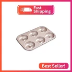 Bakeley Donut Pan Cake Mold, 6-CAVITY Non-stick Ring Doughnut Bakeware For Oven. Fixed Price $20.10.