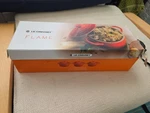 Le Creuset - Mini Round Cocotte Of 3: Flame. Fixed Price $35.00.