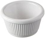 Fluted Ramekins, 2-OUNCE, White, 12-PIECES. Fixed Price $19.75.