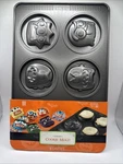 Sweet Creations Bradshaw Monster Cookie Mold Metal Baking Pan 6 Cavities New. Fixed Price $7.99.