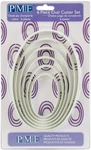 Pme PNO3 Oval Cutters, For Cake Decorating, Set Of 6. Fixed Price $10.69.
