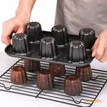 Chefmade Canele Cake Pan, Non-stick 6 & 12 Cavity Muffin Bakeware(black). Fixed Price $18.99.