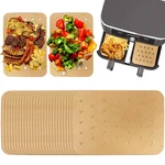 Air Fryer Disposable Paper Rectangle 8.2 Inch - 200PCS, Unbleached. Fixed Price $13.44.