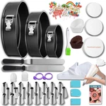 Springform Pan Set 168 Piece Cake Decorating Kit 10 Inch Nonstick Leakproof. Fixed Price $50.99.