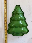 Christmas Tree Cake Pan Metal Green Black 14IN Holiday Bakeware. Fixed Price $8.50.