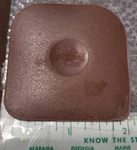 The Pampered Chef Nylon Pan/stoneware Scraper # 2610 Brown Retired Hat Logo. Fixed Price $12.75.