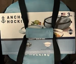 Anchor Hocking 3 Pc. Truefit Bake Take 2QT. Glass Casserole Dish W/tote. Fixed Price $13.00.