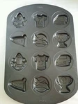 Wilton 12 Cavity Boy Themed Cookie Pan 2105-0309. Fixed Price $15.99.