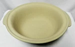 Vintage Pampered Chef Heritage 1450 Stoneware Baking Bowl Large 12.5" X 4.5". Fixed Price $34.99.