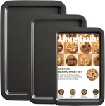 Hongbake Ceramic Baking Sheet Pan Set, Cookie For Oven, Bakeware Sets With. Fixed Price $27.00.