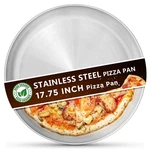Kevenal Stainless Steel Pans 17.75 Inch, Pizza-pan For Oven, Pizz.... Fixed Price $39.45.