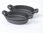 Hawok Cast Iron Oval Serving Au Gratin Cookware Set Of BLACK04. Fixed Price $78.15.