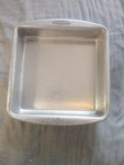 Doughmakers 9 Square Cake Commercial Grade Aluminum Bake Pan. Fixed Price $25.00.