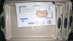 Crofton New Nwt 851756 Cookie Sheet Set 3 Carbon Steel Quantanium With Handle. Fixed Price $28.00.