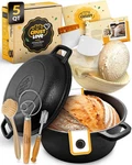 Crustlove Cast Iron Dutch For Bread Baking - 5QT Oven,. Fixed Price $99.46.