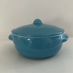Pyrex Mini Cocotte -turquoise Tiny Ceramic Baking/ Casserole Dish /lid New. Fixed Price $19.50.