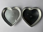 Vintage Wilton Heart Shaped Cake Pan Set 1971 Aluminum 502-951 Valentine Day. Fixed Price $12.99.