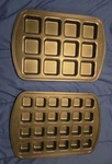 Pampered Chef Brownie Pan Set :free Shipping. Fixed Price $48.00.