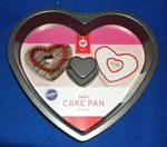 Wilton Heart Cake Pan, Non-stick, 10X9X1.5. Fixed Price $20.00.