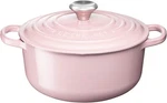 Creuset Mini Cocotte Casserole Chiffon Pink W/ Lid Of 4 Stoneware 8 Oz. Fixed Price $125.00.