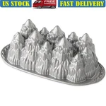 Cast Aluminum Bundt Pan Nonstick Baking Mold Durable Heat Conductive Bakeware Us. Fixed Price $39.86.