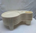 Debbie Meyer's Buffet Tray Genius Nesting Food Service Plate Cup Set Of 5 Usa. Fixed Price $37.99.