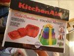 Kitchenaid Cake Creations Stacking Presents Silicone Pan Molds 2 Piece. Fixed Price $10.00.