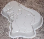 Ck Products Tyrannosaurus Dinosaur Space Age Plastic Cake Pan. Fixed Price $24.99.