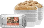 Party Bargains 1 Lb Loaf Pans Disposable Aluminum Bread Tins, 60 Pack Heavy-du. Fixed Price $46.21.