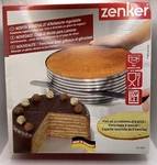 Zenker Layer Cake Slicer/cutter Stainless Steel 26/28CM 10 /11 Nib *read*. Fixed Price $19.99.