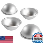 Fat Daddio's Anodized Aluminum Hemisphere Pan, 4" X 2", Set Of. Fixed Price $48.56.