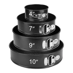 Springform Set 4, 4/7/9/10INCH Cake Pan, Non-stick Leak-proof With Rem.... Fixed Price $31.64.