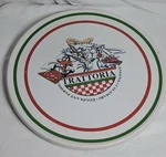 Vtg Acme Looney Tunes Trattoria Pizza Tray 13" Round 1993 Warner Bros Pasta. Fixed Price $47.00.
