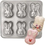 New Wilton Miny Bunny Cake Pan, Cavity, 2105-4426. Fixed Price $19.99.