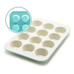 Greenlife 12-CUP Muffin Pan Pfas-free Healthy Nonstick Baking Tray 11.4" X 15.9". Fixed Price $19.99.