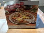 Good Cook 14.75 Inch Pizza Stone With Rack - Beige. Fixed Price $32.00.