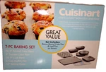 Cuisinart Chef's Classic 7-PC Non-stick Baking Set Bakeware Pans Sheet AMB-7VPK. Fixed Price $69.99.