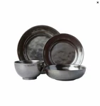 Juliska Pewter Stoneware 4PC Plate Setting. Fixed Price $152.02.