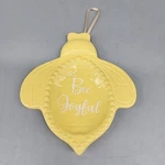 Temptations Bee Joyful Yellow Trinket Dish 6" Ceramic. Fixed Price $7.49.