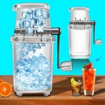 Ice Crusher Hand Crank Machine Kitchen Bar Blenders Fun Drinks Tools. Fixed Price $32.00.